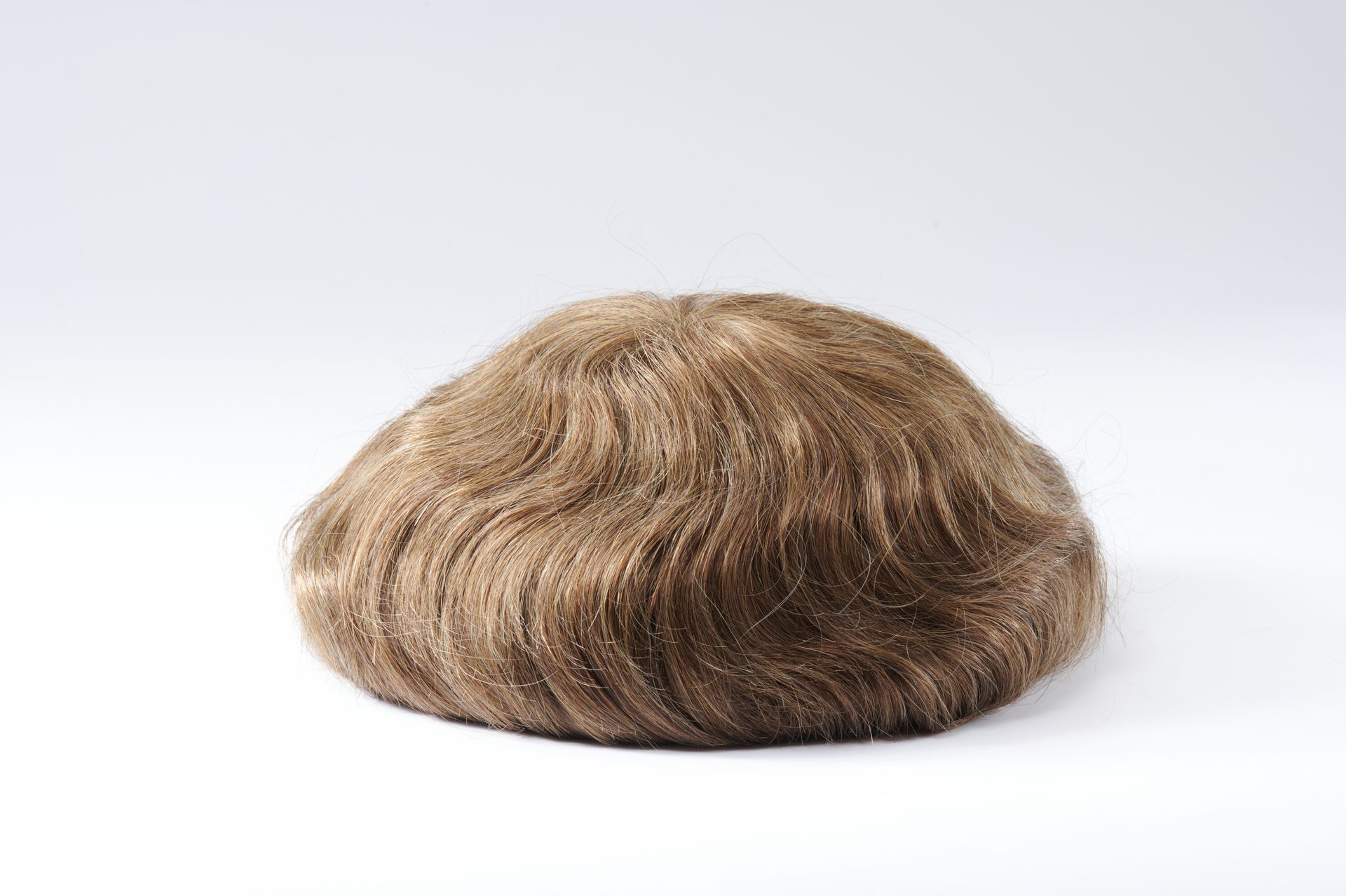 Finished bespoke hair system — plate 02
