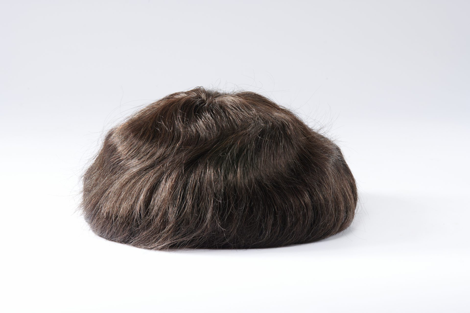 Finished bespoke hair system — plate 03